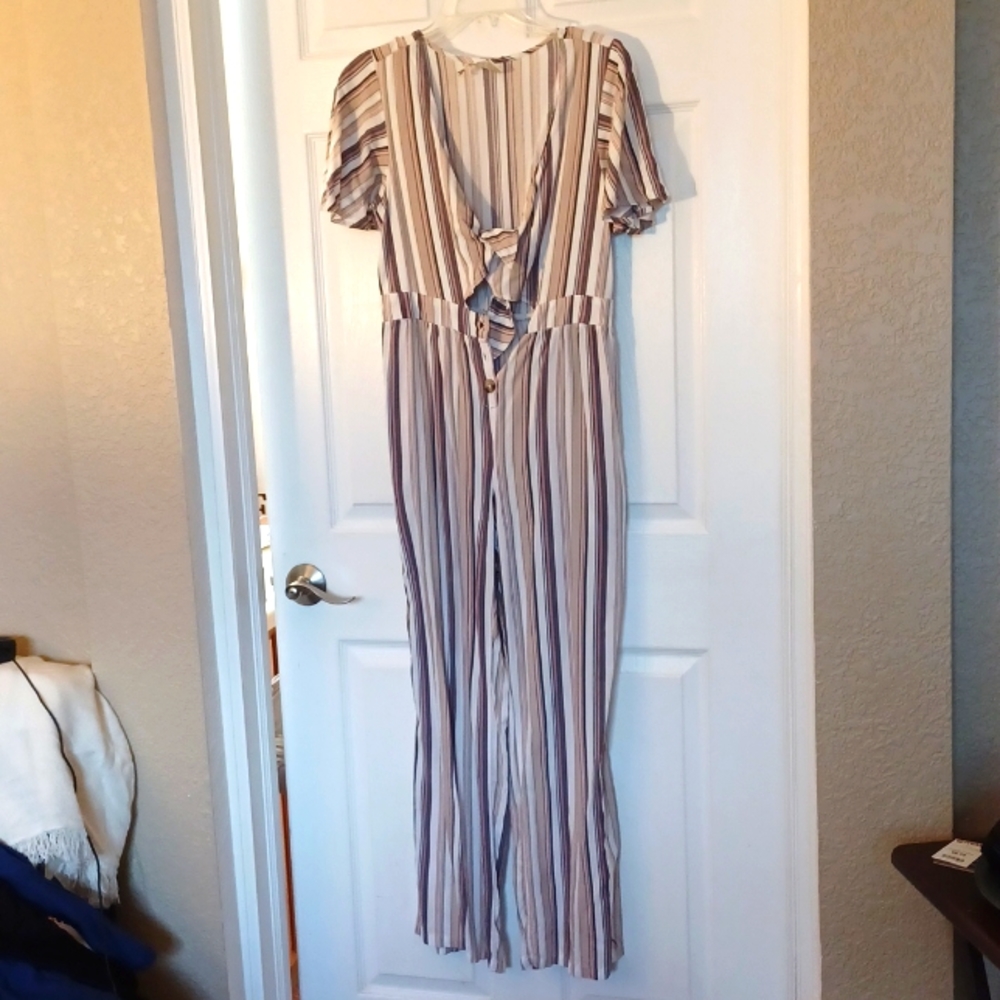 Front-tie Jumpsuit